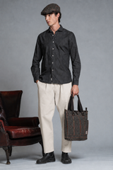 RILEY COLLAR FRENCH IN DENIM
