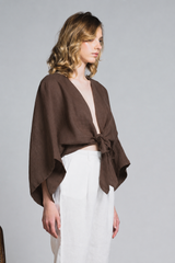 KATE BLUSA IN LINEN