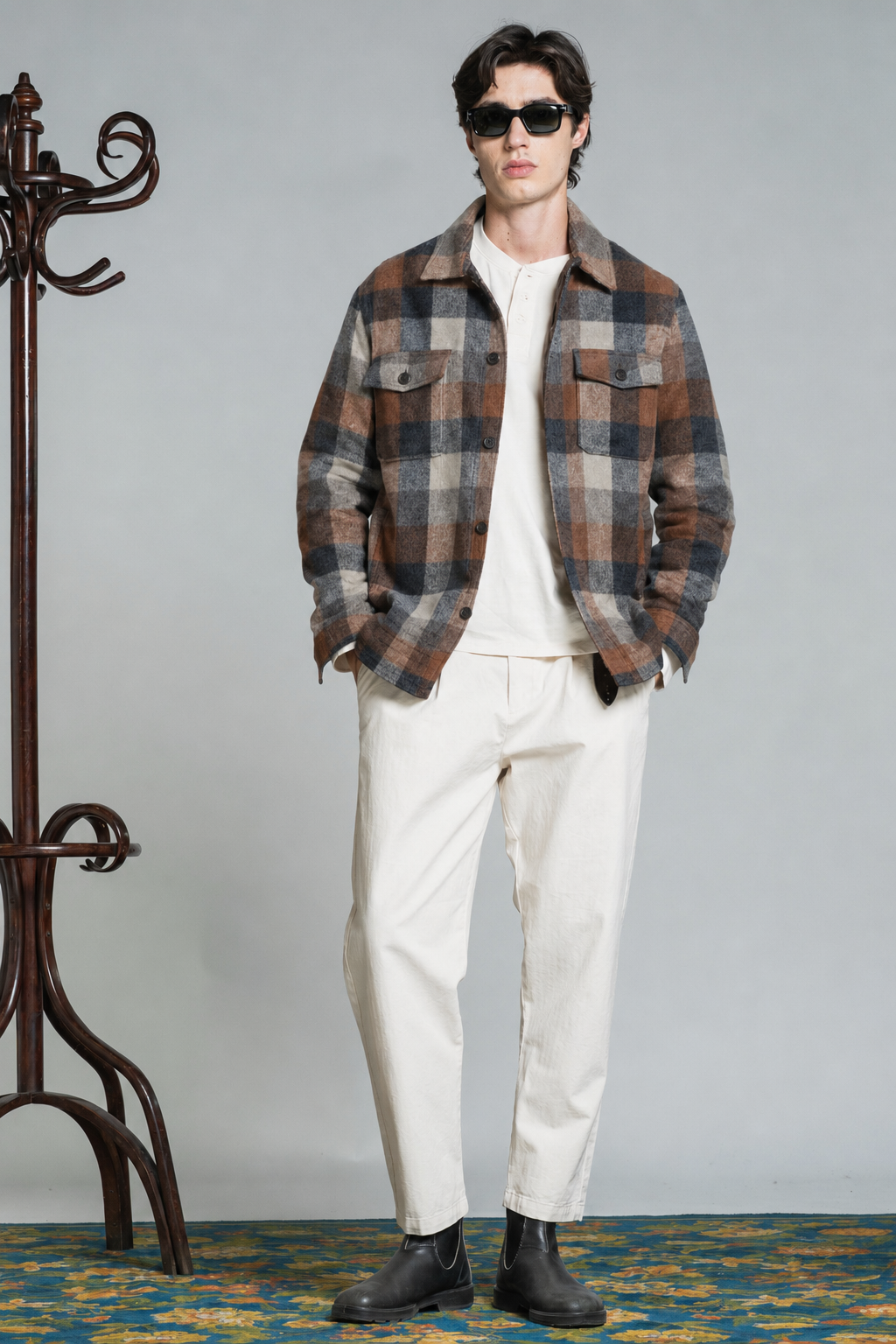 STAN OVERSHIRT IN POLYESTER