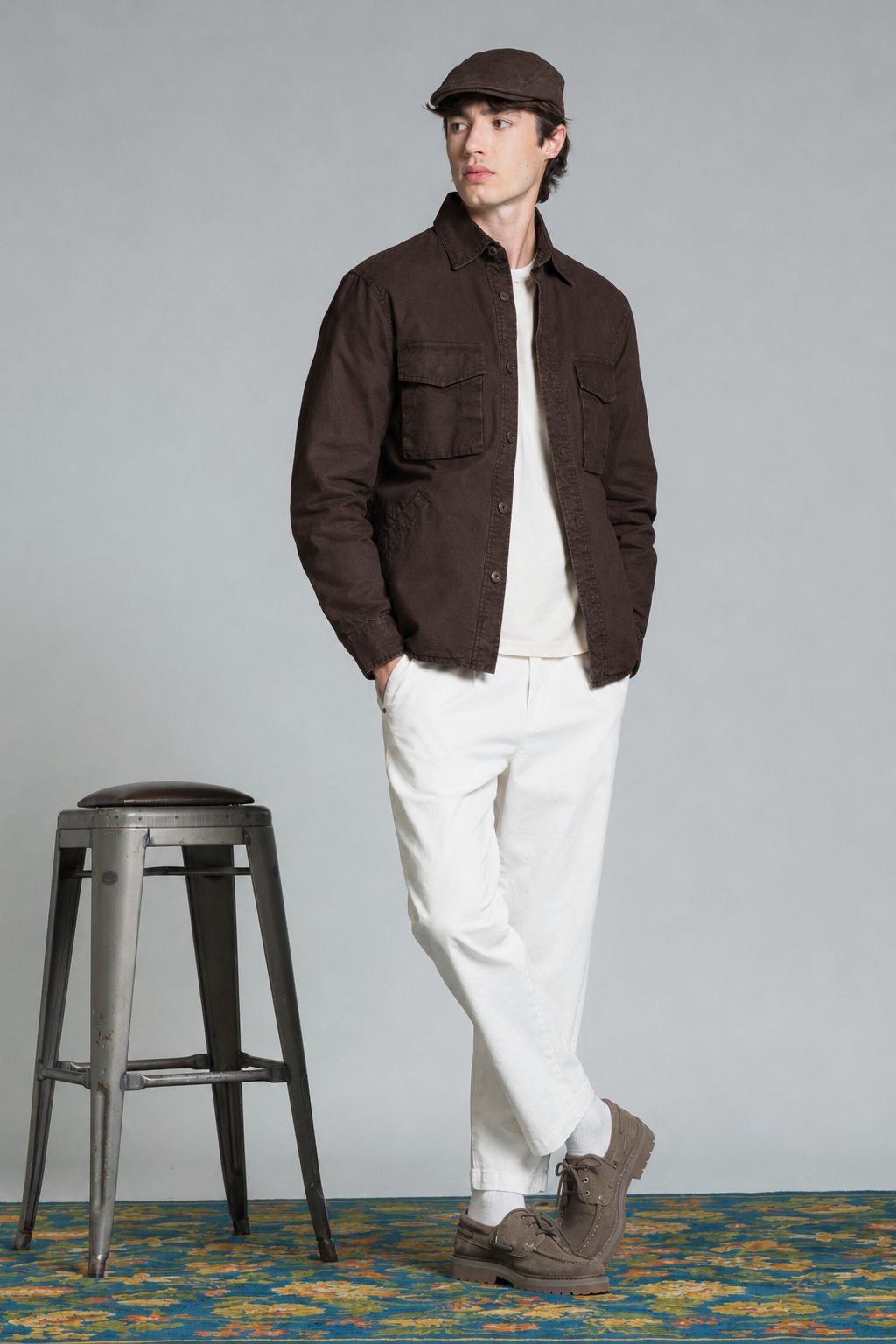 DEREK 3 IN 1 OVERSHIRT JACKET IN CANVAS