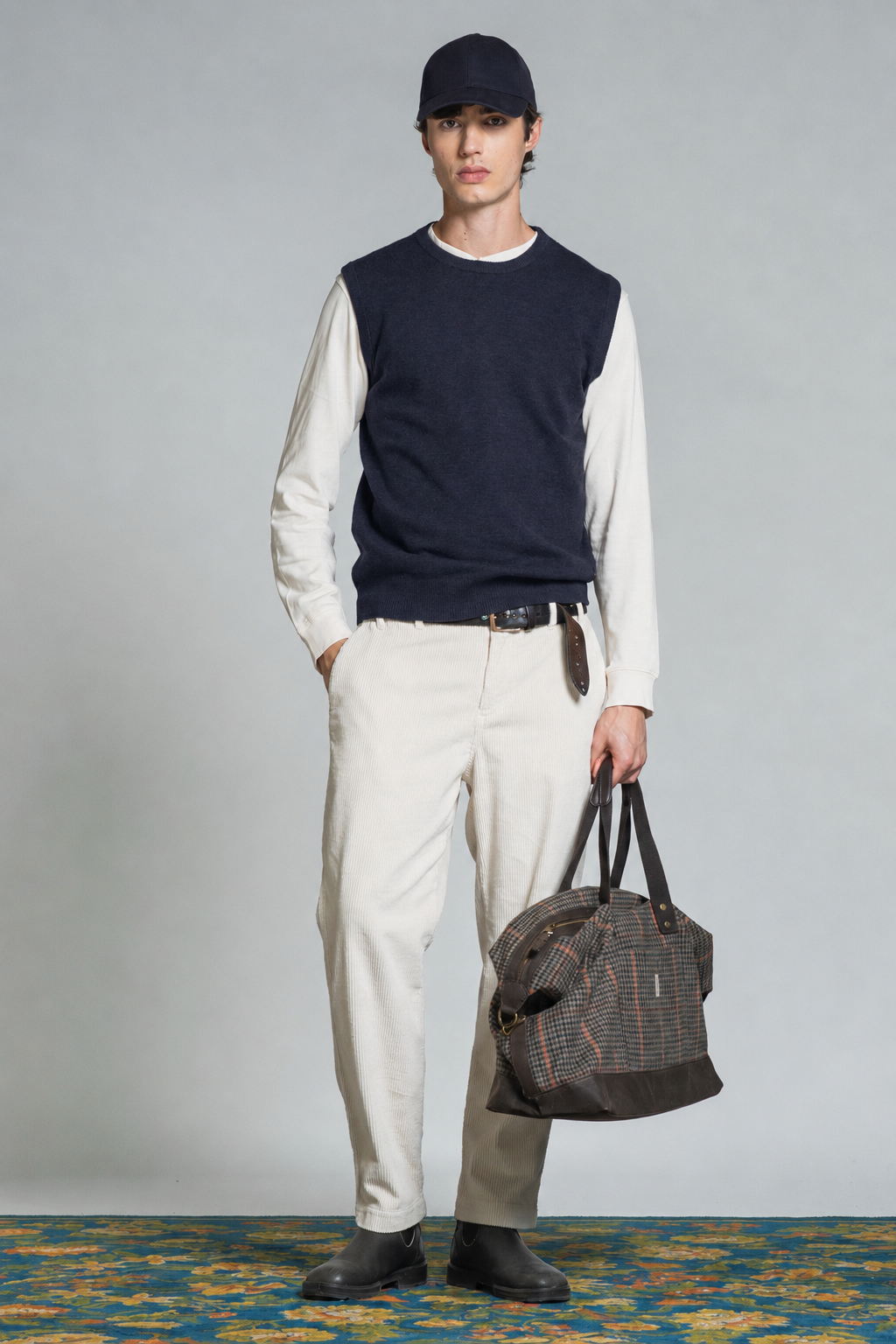 ANDRES SWEATER IN MERCERIZED