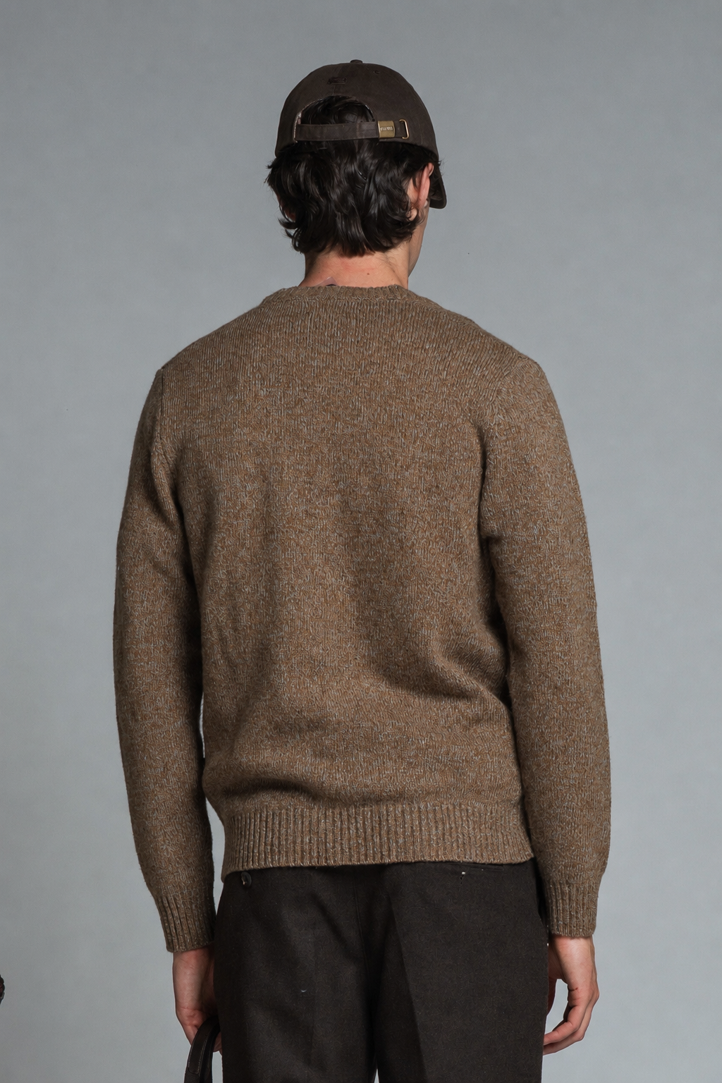 BYRNE CARDIGAN IN MOULINE'