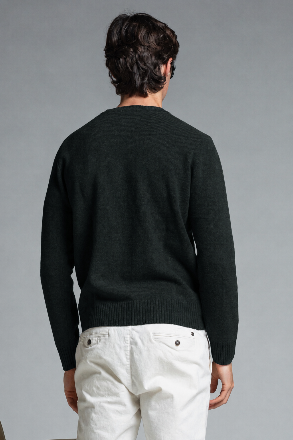 CHARLIE ROUND NECK IN LAMBSWOOL