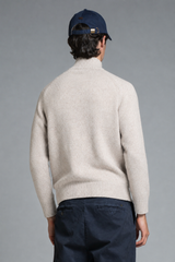 CONRAD CARDIGAN ZIP IN MOUINE'