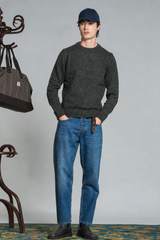 GEORGE ROUND NECK IN BLEND WOOL