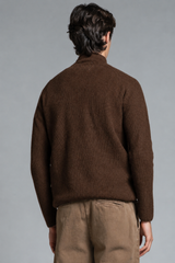 JUSTE TURTLENECK BUTTON IN LAMBSWOOL