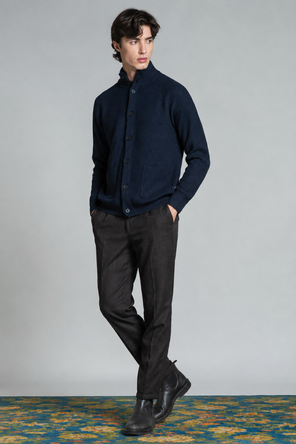 RALPH CARDIGAN IN LAMBSWOOL