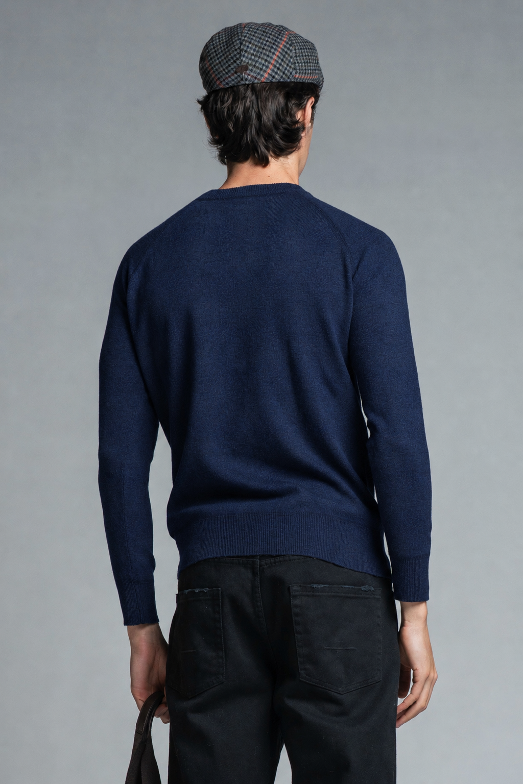 RORY ROUND NECK FLEECE IN LAMBSWOOL