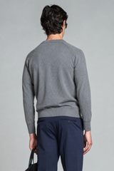 RORY ROUND NECK FLEECE IN LAMBSWOOL