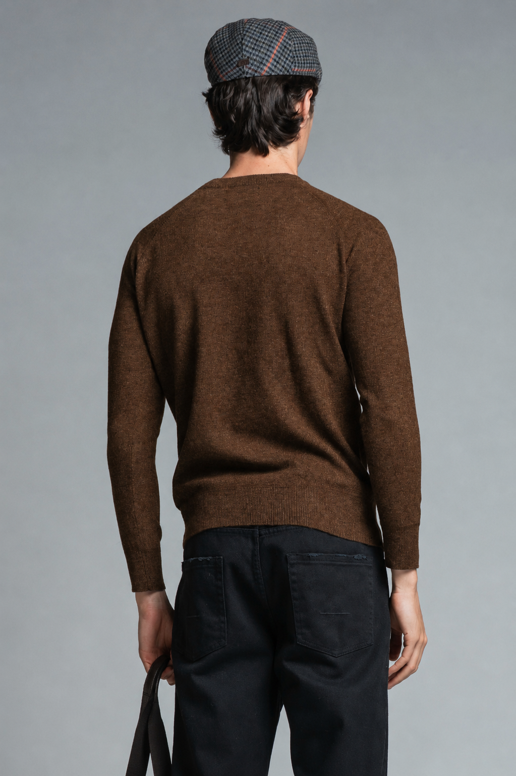 RORY ROUND NECK FLEECE IN LAMBSWOOL