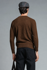 RORY ROUND NECK FLEECE IN LAMBSWOOL