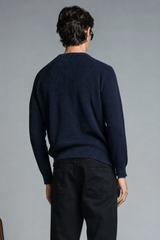 SIMON ROUND NECK IN COTTON STONE WASH