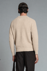 SIMON ROUND NECK IN COTTON STONE WASH