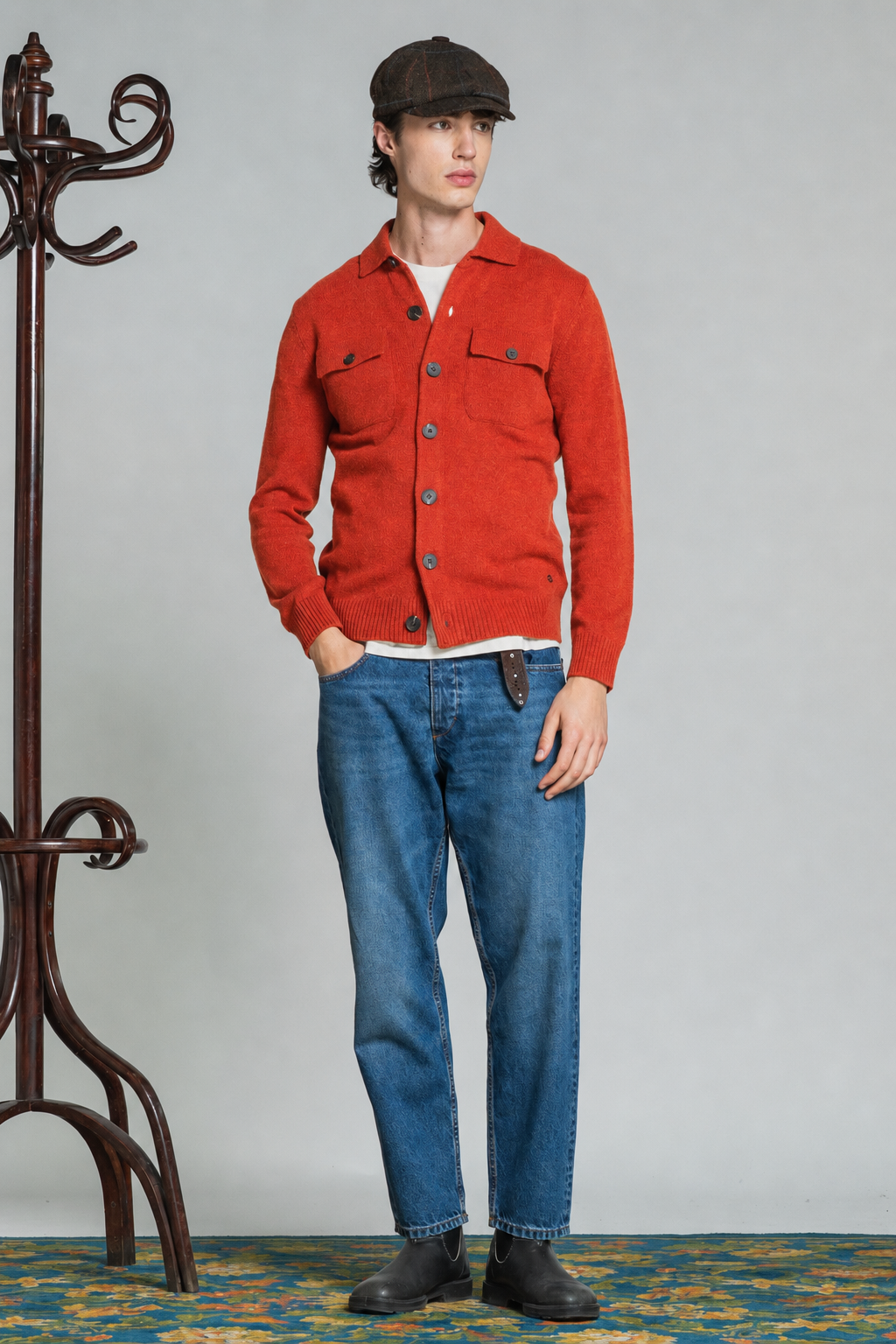 ZACK SHIRT IN LAMBSWOOL
