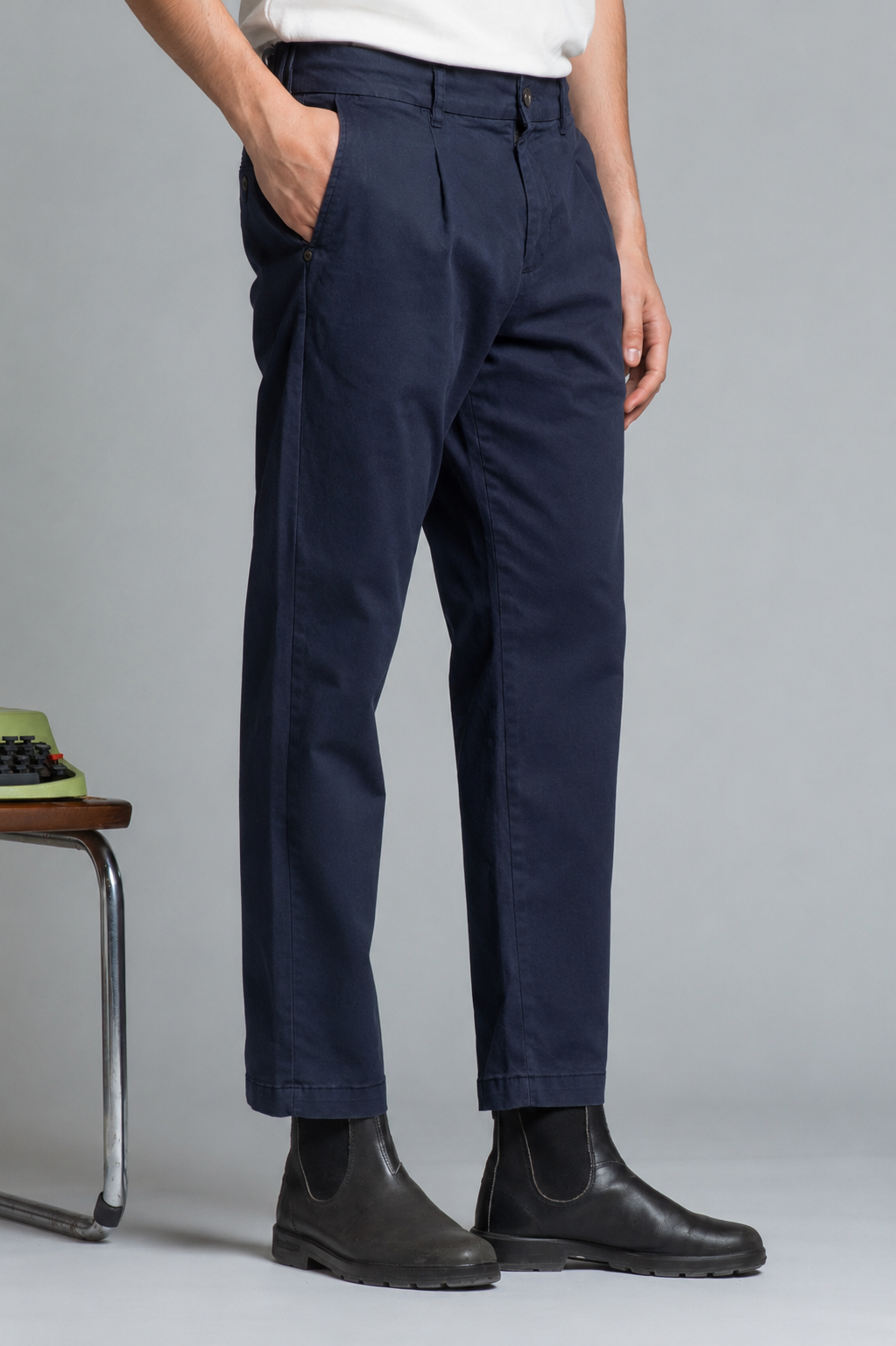RICHARD CHINO LONG PENCES IN TWILL