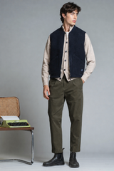 RICHARD CHINO LONG PENCES IN TWILL