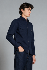 FORD SHIRT WESTERN IN TWILL
