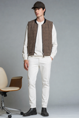 BRAYN CHINO LONG IN TWILL STRECH