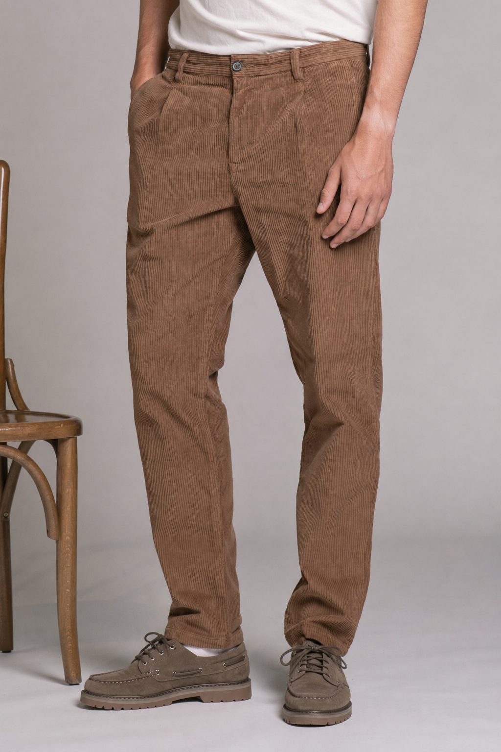 MIHARA CHINO LONG IN CORDUROY