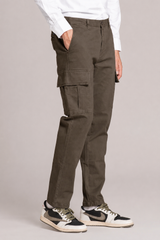 NORMAN CARGOO LONG IN TWILL STRETCH