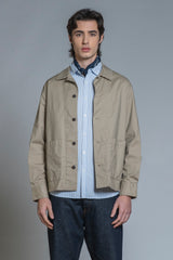 DEVON OVERSHIRT JACKET POPELINE CANVAS