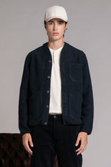 DOVER CARDIGAN IN BOILED WOOL