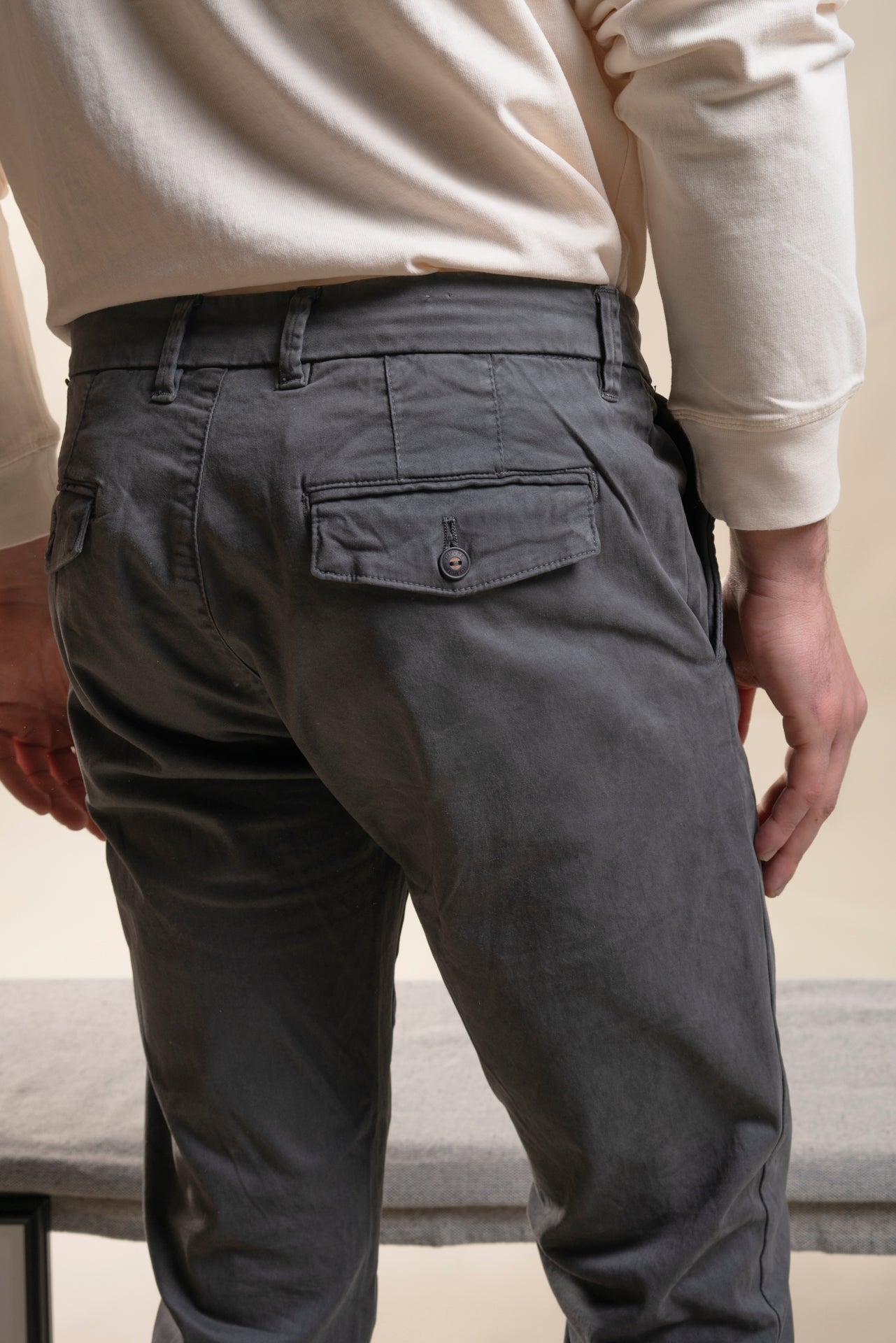 HENRY CHINO LONG SLIM 
