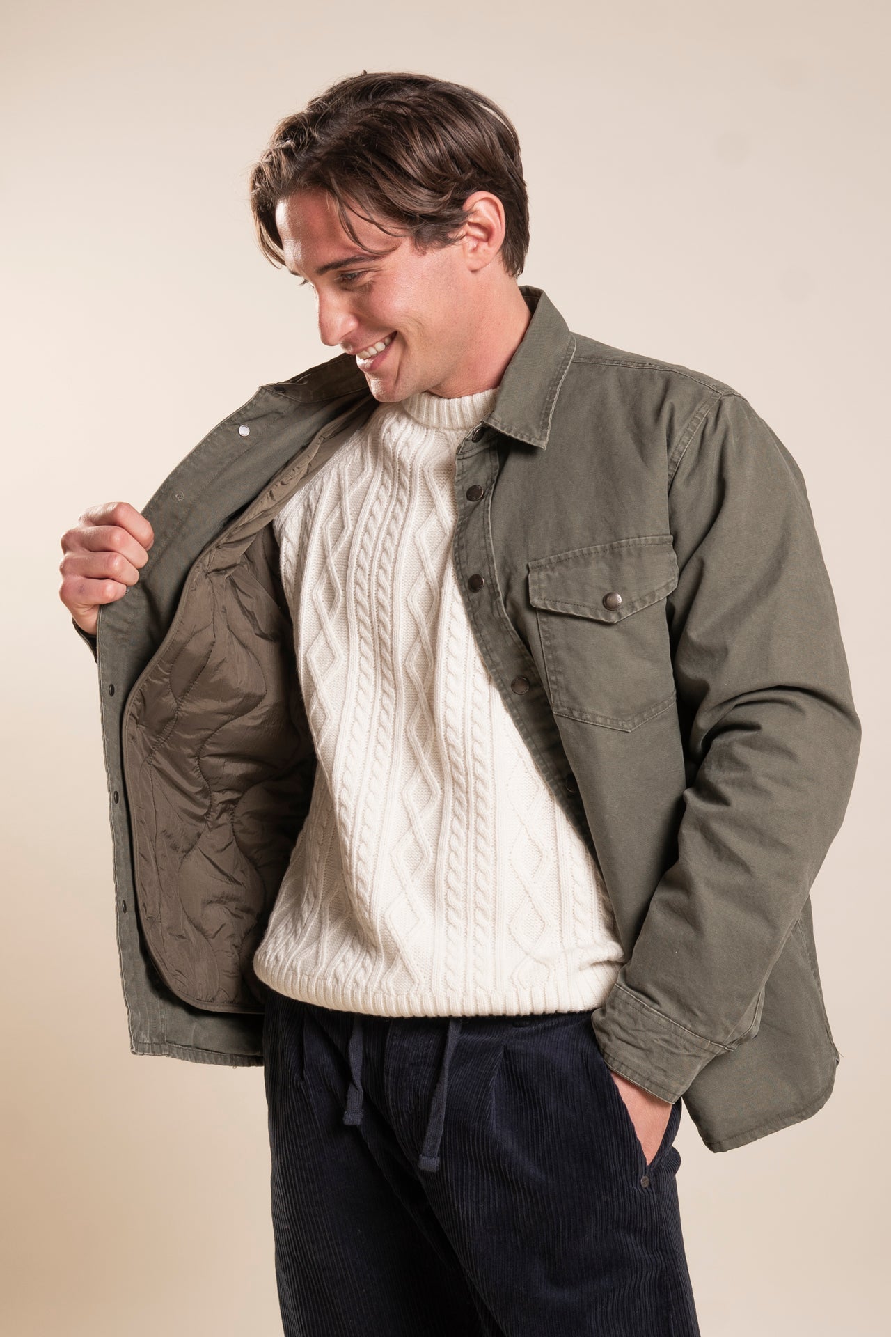 DEREK JACKET OVERSHIRT 3 IN 1