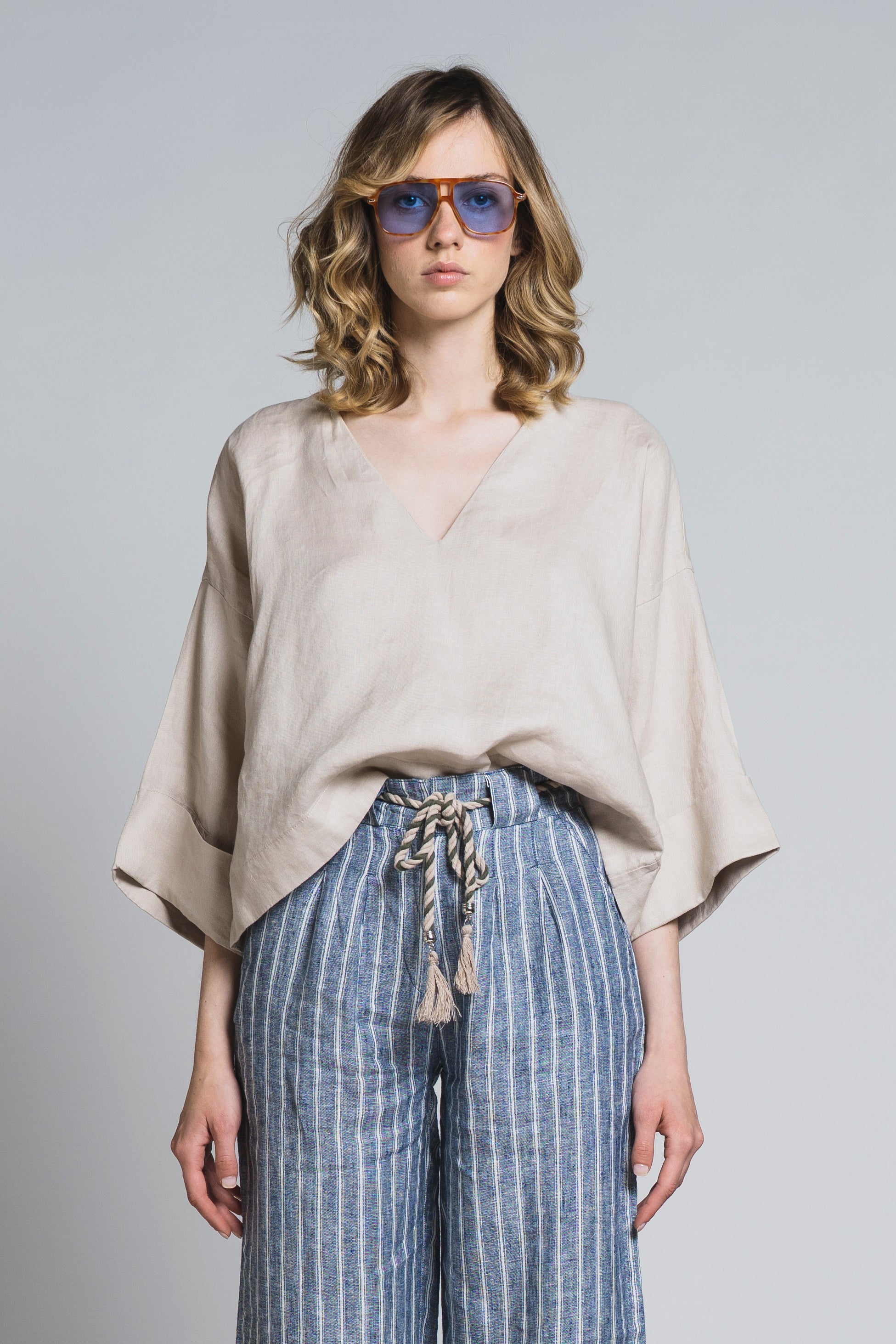 SOPHIA BLUSA IN LINEN