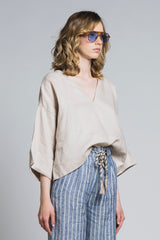SOPHIA BLUSA IN LINEN