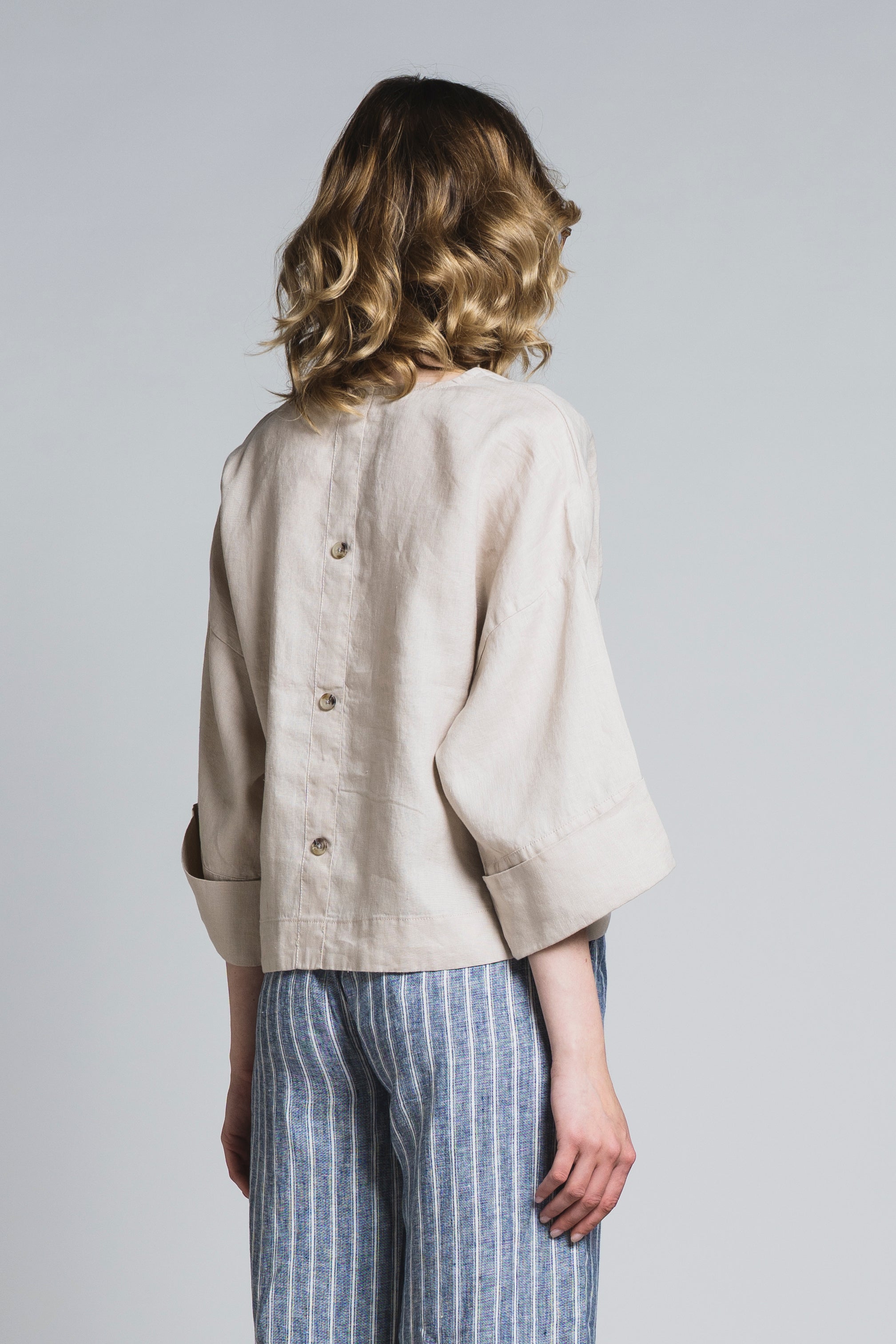 SOPHIA BLUSA IN LINEN