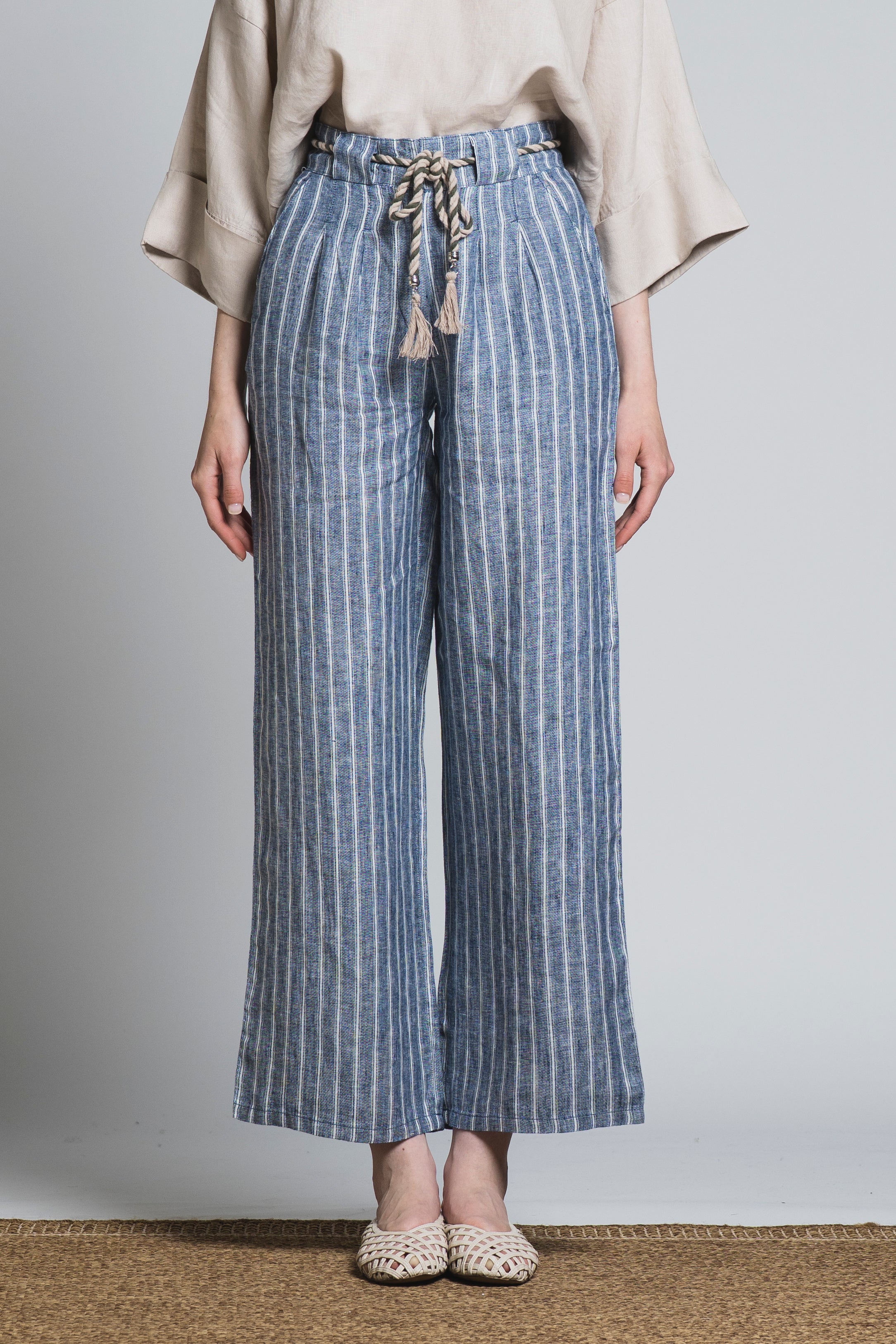 PARIS CHINO LONG IN LINEN