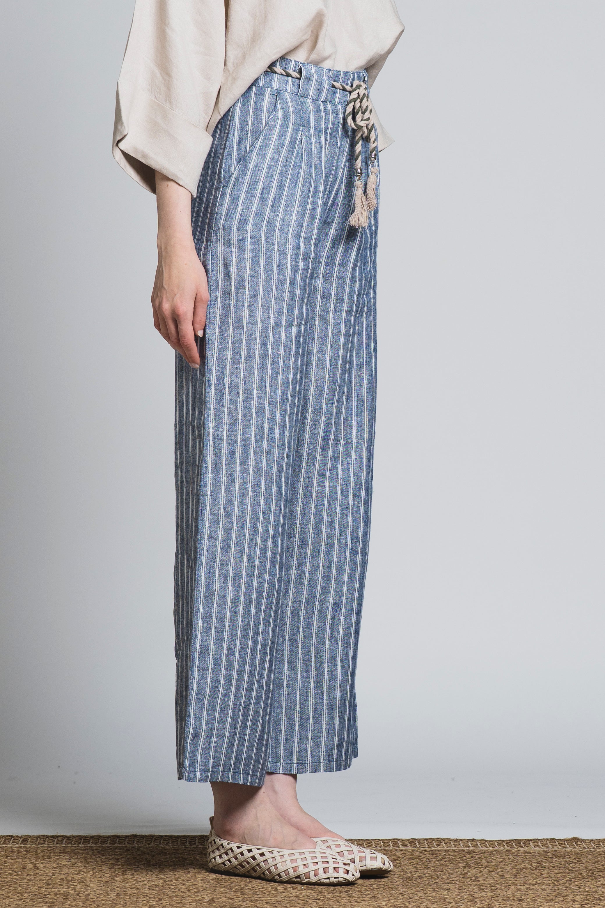 PARIS CHINO LONG IN LINEN