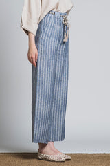 PARIS CHINO LONG IN LINEN