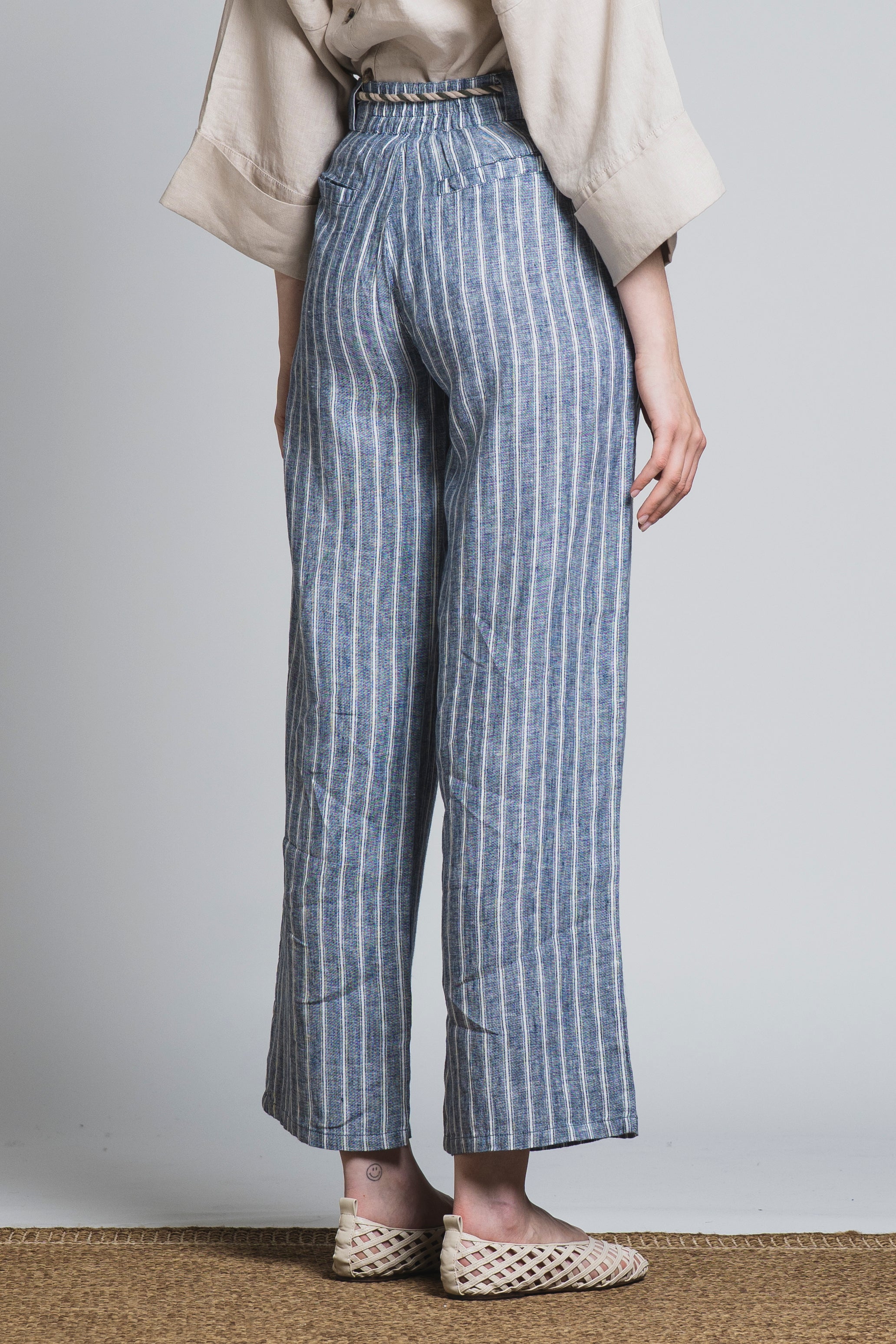PARIS CHINO LONG IN LINEN