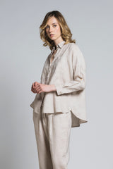 OLIVIA SHIRT IN LINEN