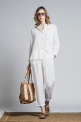 OLIVIA SHIRT IN LINEN