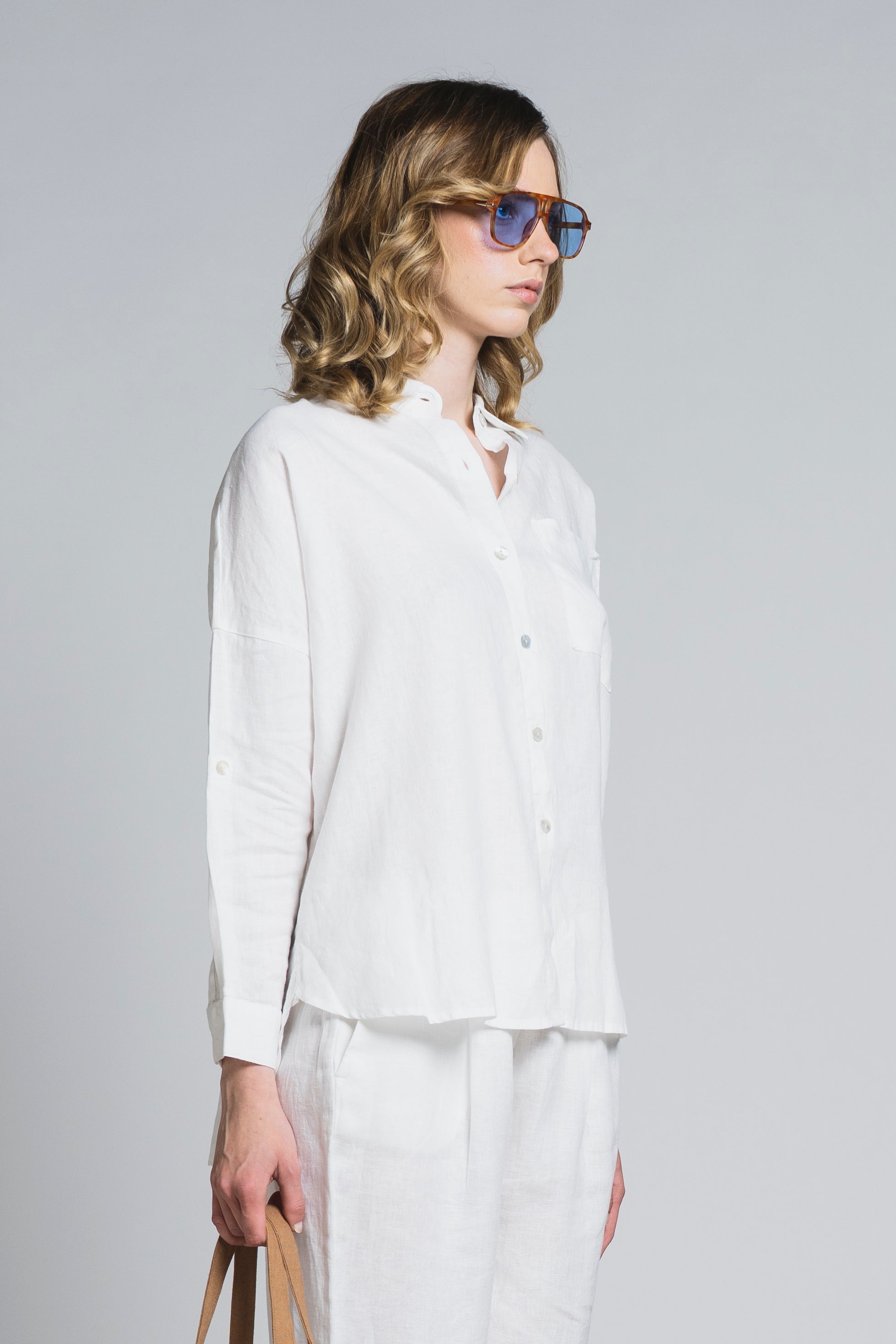 OLIVIA SHIRT IN LINEN