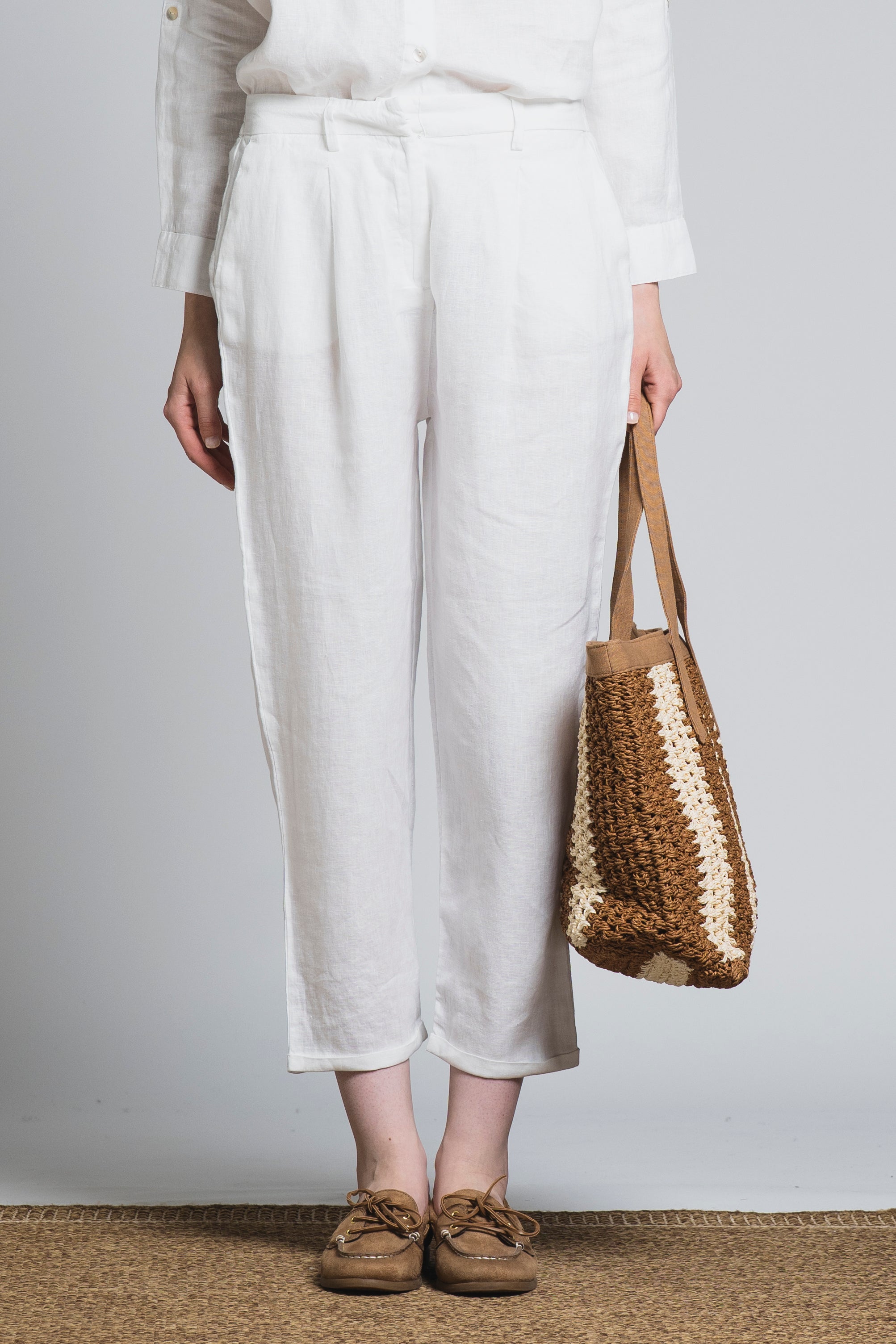PATTY CHINO LONG IN LINEN