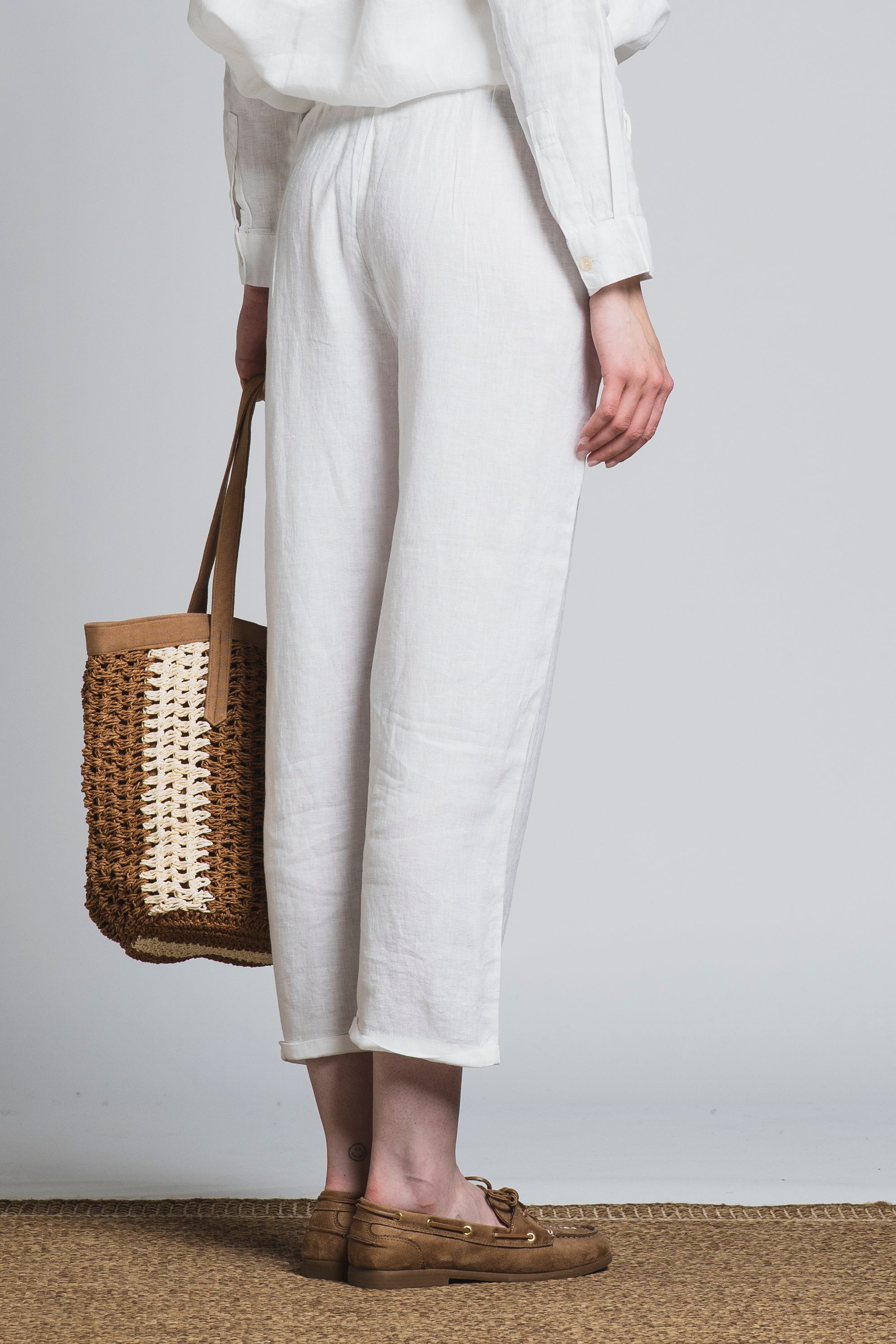 PATTY CHINO LONG IN LINEN