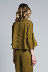 SOPHIA BLUSA IN LINEN