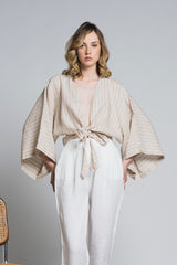 KATE BLUSA IN LINEN