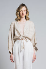 KATE BLUSA IN LINEN