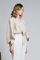 KATE BLUSA IN LINEN