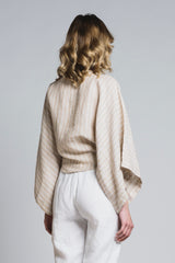 KATE BLUSA IN LINEN