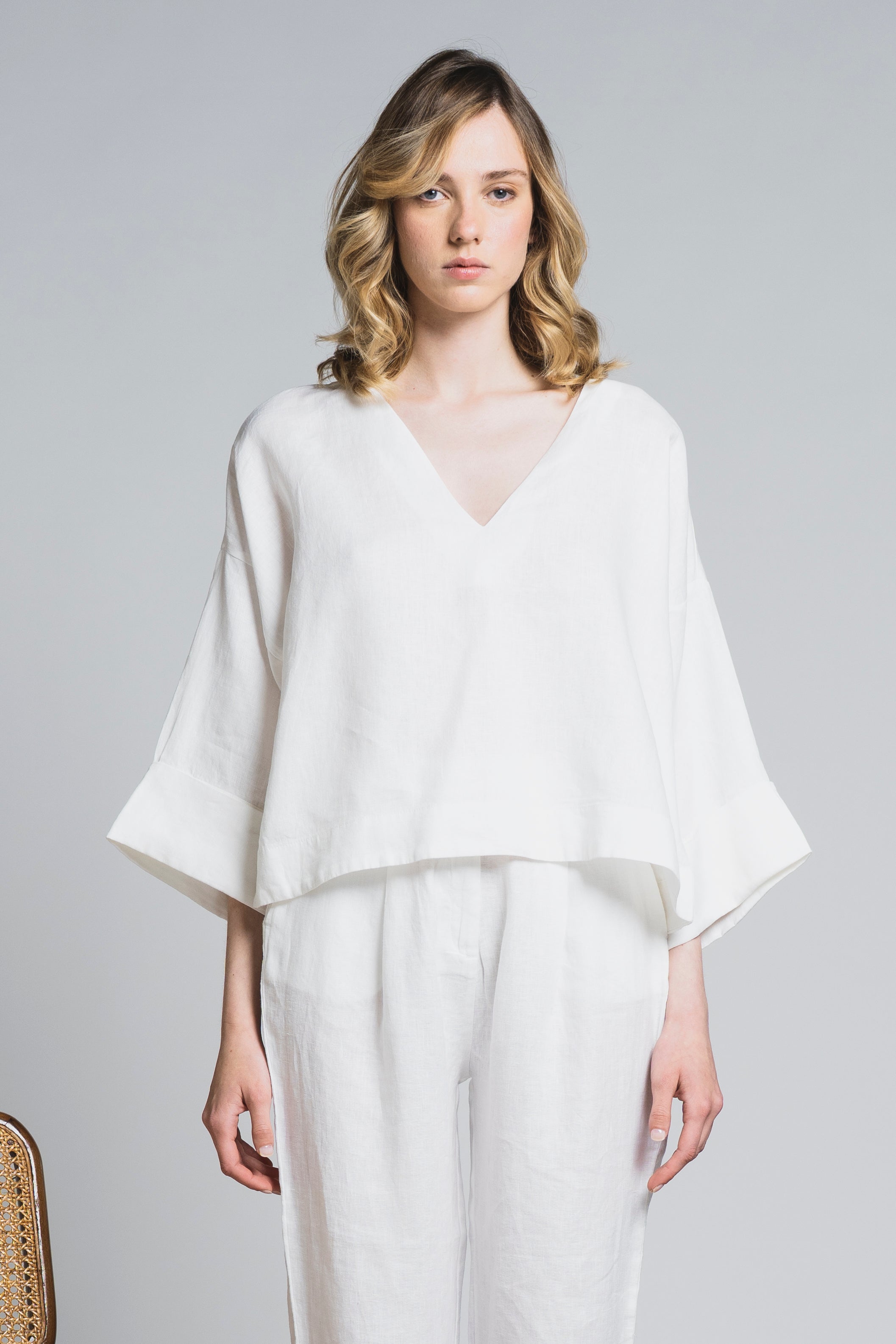 SOPHIA BLUSA IN LINEN