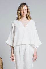 SOPHIA BLUSA IN LINEN