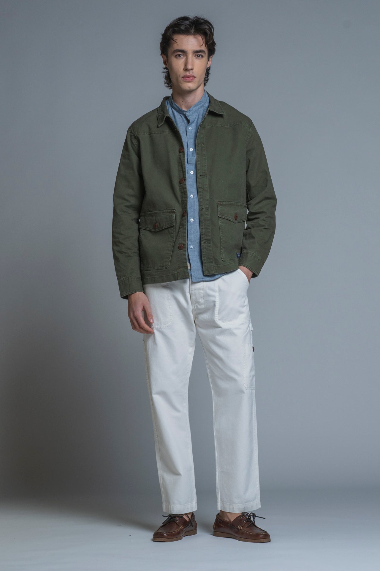 ETIENNE CANVAS WORK JACKET 
