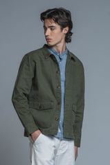 ETIENNE WORK JACKET IN CANVAS