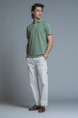 PETER POLO 3 BUTTON IN PIQUET